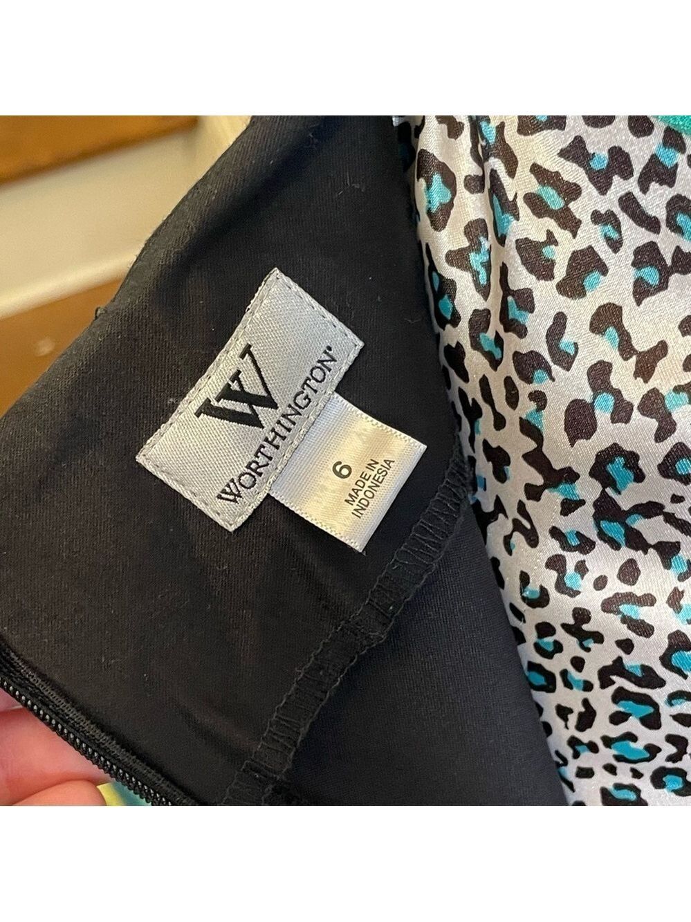 Worthington pencil skirt with back kick pleats 6 - Picture 8 of 12